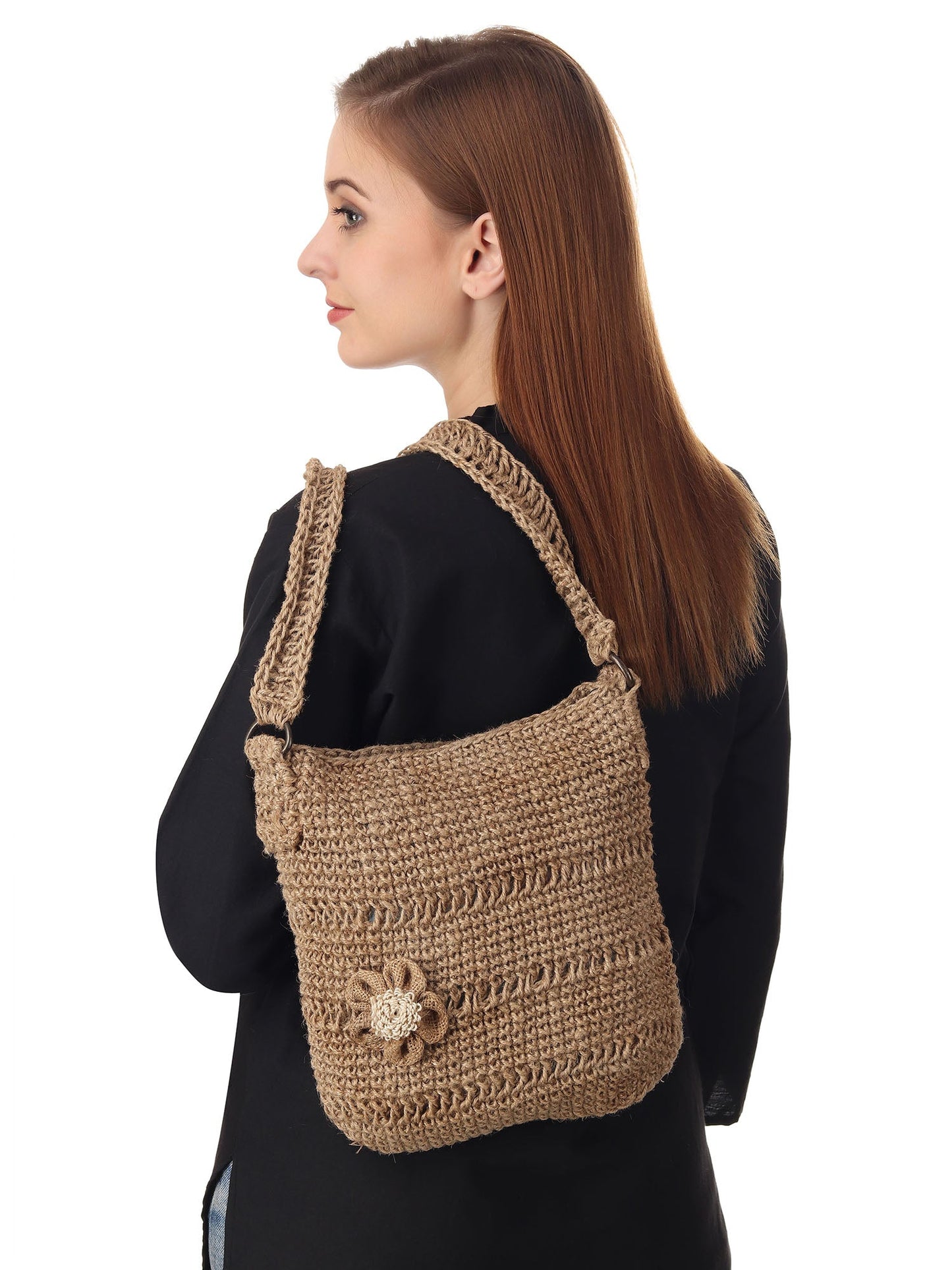 Jute Crochet Market Bag Happy Cultures